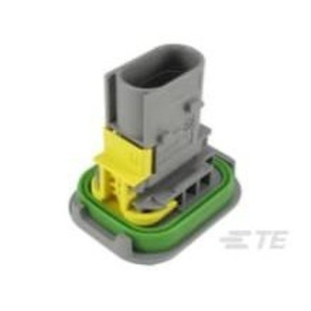 TE CONNECTIVITY 3POS TAB 1.6X0.6 TAB HSG ASSY 2-1703843-1